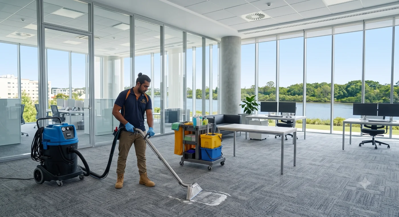 Commercial carpet cleaning